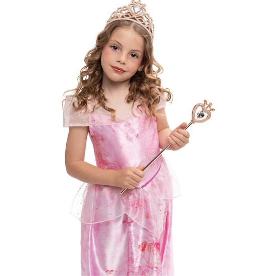 SET ACCESORIOS PRINCESA ORO ROSA DELUXE image 0