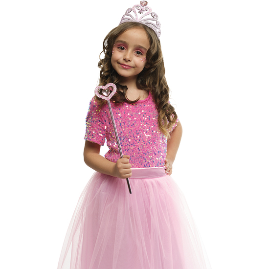 SET ACCESORIOS PRINCESA PINK HEART image 0