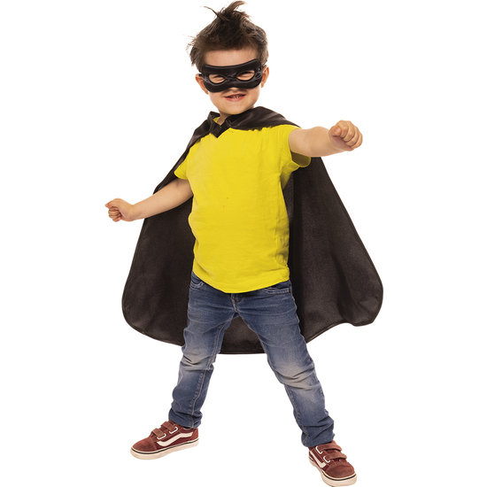 SET SUPERHERO BLACK INF image 0