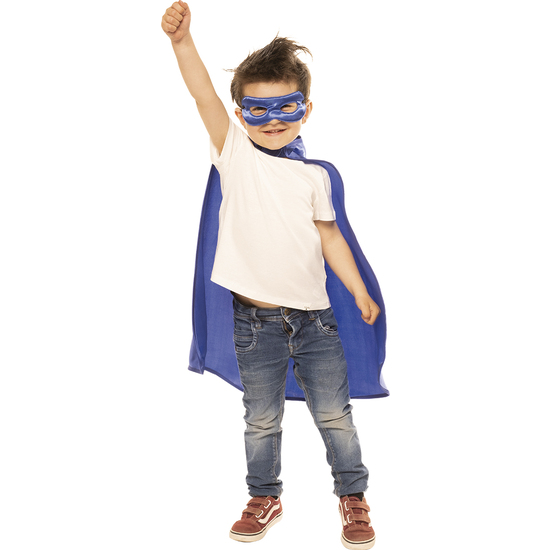 SET SUPERHERO BLUE INF image 0