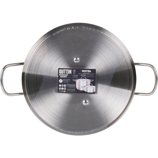 HIGH IND STEEL CASSEROLE+LID 26CM/0,8MM/7.5L image 3