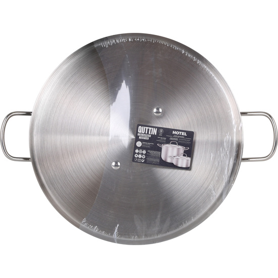 HIGH IND STEEL CASSEROLE+LID 32cm/0,8mm/14L image 3