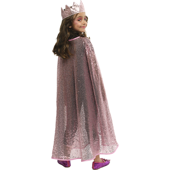 SET PRINCESA ROSA BRILLANTE INF (CAPA+CORONA) image 2