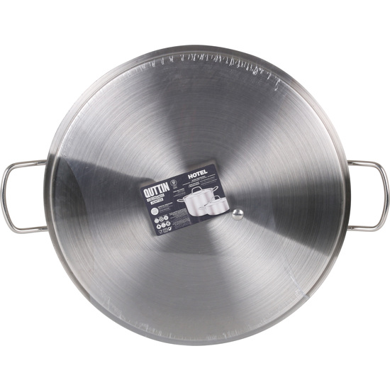 HIGH IND STEEL CASSEROLE+LID 34CM/0,8MM/16L image 3