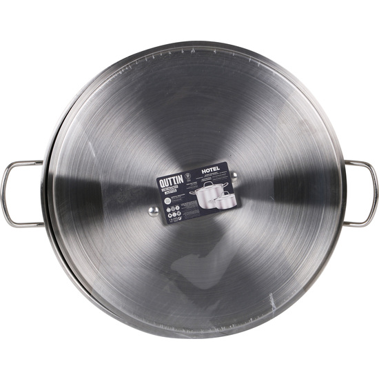 HIGH IND STEEL CASSEROLE+LID 36CM/0,8MM/19L image 3