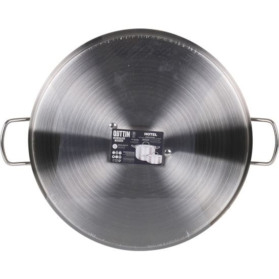 HIGH IND STEEL CASSEROLE+LID 38CM/0,8MM/21.5L image 3