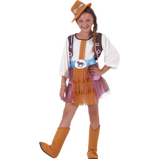 DISFRAZ VAQUERA WILD WEST INF image 0