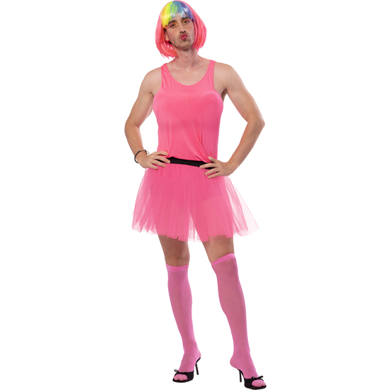 DISFRAZ DANZARÍN ROSA AD image 0