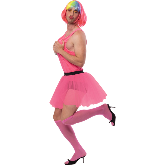 DISFRAZ DANZARÍN ROSA AD image 3