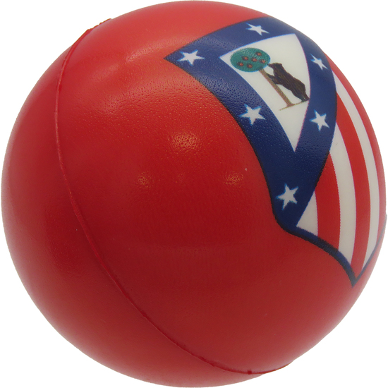 ATLÉTICO DE MADRID PELOTA ANTIESTRÉS 63 MM image 1