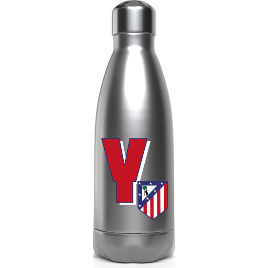 ATLÉTICO DE MADRID BOTELLA PERSONALIZABLE DE ACERO 550ML LETRA Y image 0