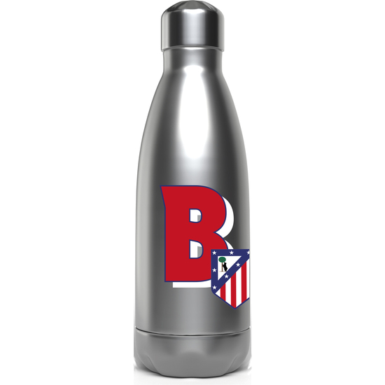 ATLÉTICO DE MADRID BOTELLA PERSONALIZABLE DE ACERO 550ML LETRA B image 0