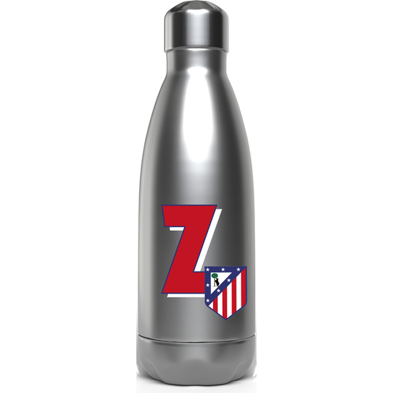 ATLÉTICO DE MADRID BOTELLA PERSONALIZABLE DE ACERO 550ML LETRA Z image 0