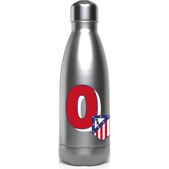 ATLÉTICO DE MADRID BOTELLA PERSONALIZABLE DE ACERO 550ML LETRA O image 0