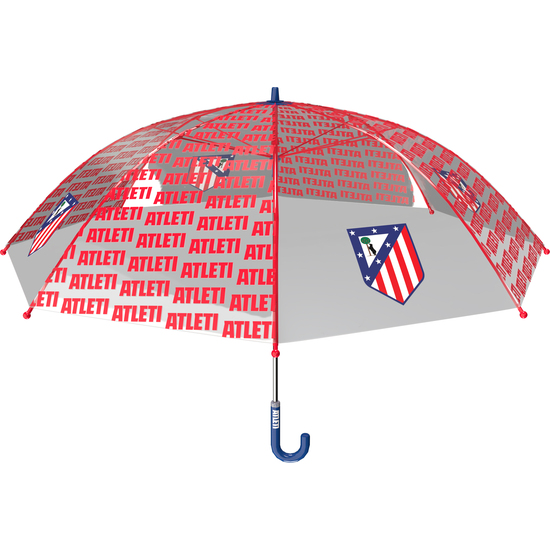 ATLÉTICO DE MADRID PARAGUAS MANUAL INFANTIL 48 CM TRANSPARENTE image 1