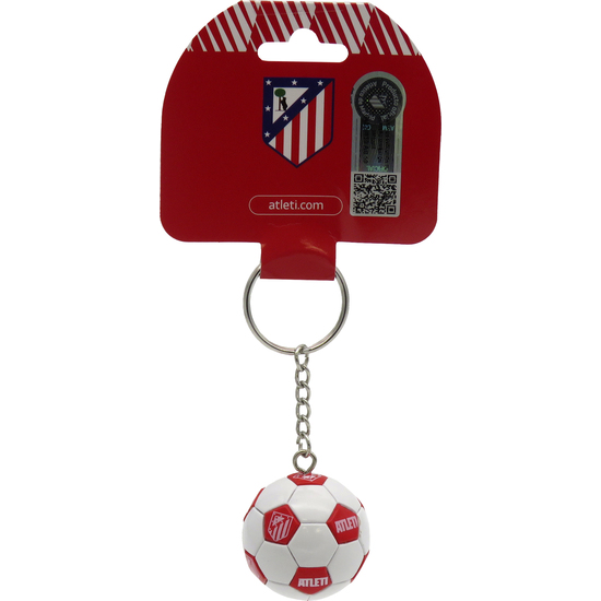 ATLÉTICO DE MADRID LLAVERO MINI BALÓN image 0