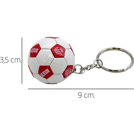 ATLÉTICO DE MADRID LLAVERO MINI BALÓN image 3