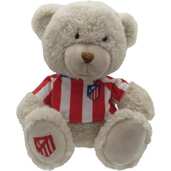 ATLÉTICO DE MADRID OSITO DE PELUCHE 25CM CON CAMISETA image 0