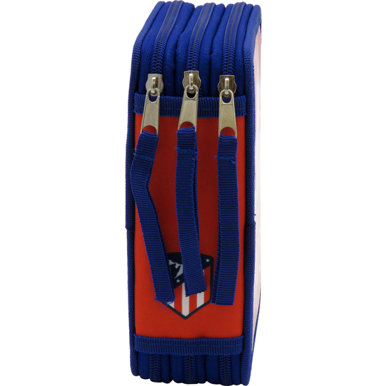 ATLÉTICO DE MADRID PLUMIER 3 PISOS CON MATERIAL ESCOLAR image 2