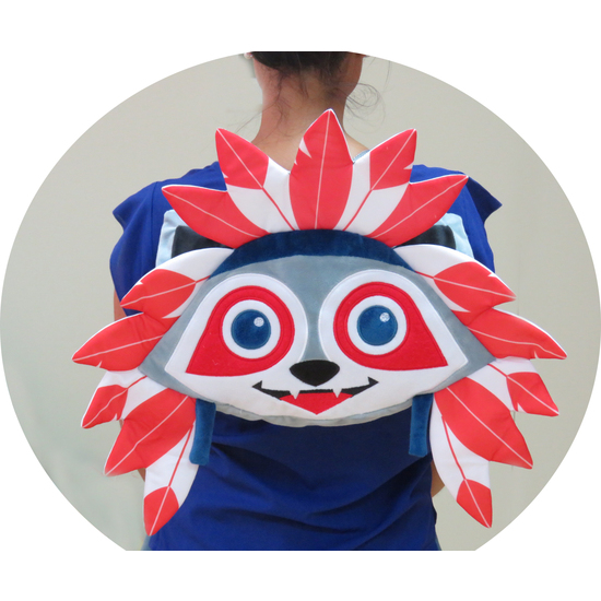 ATLÉTICO DE MADRID MOCHILA PELUCHE INDI image 1
