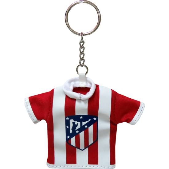 ATLÉTICO DE MADRID LLAVERO MINI CAMISETA image 0