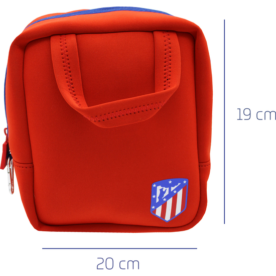 ATLÉTICO DE MADRID BOLSA PORTACOMIDAS  NEOPRENO image 1