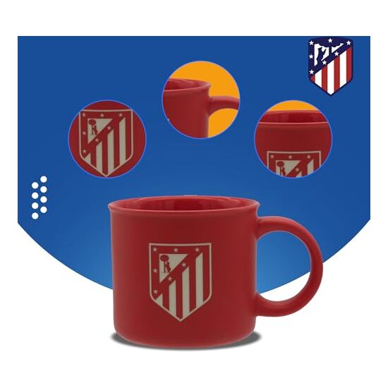ATLÉTICO DE MADRID TAZA JUMBO GRABADA  EN CAJA image 5