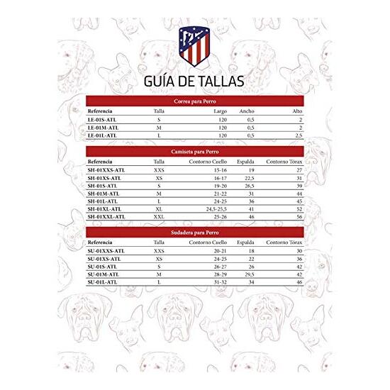 ATLÉTICO DE MADRID SUDADERA PARA PERRO  TALLA M image 6