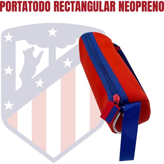 ATLÉTICO DE MADRID PORTATODO RECTANGULAR NEOPRENO image 1