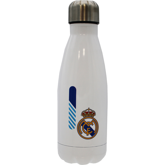 REAL MADRID BOTELLA PERSONALIZABLE BLANCA DE ACERO 550ML LETRA I image 0