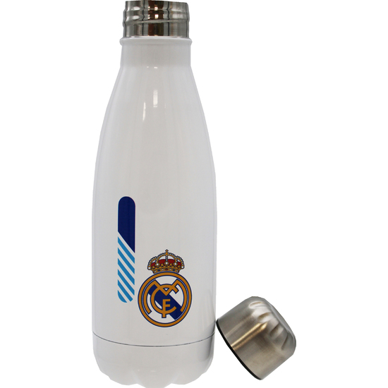 REAL MADRID BOTELLA PERSONALIZABLE BLANCA DE ACERO 550ML LETRA I image 2