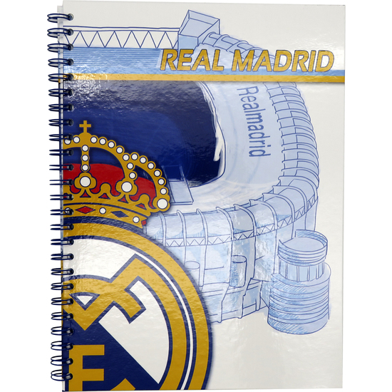 REAL MADRID CARPETA ESPIRAL 30 FUNDAS image 0