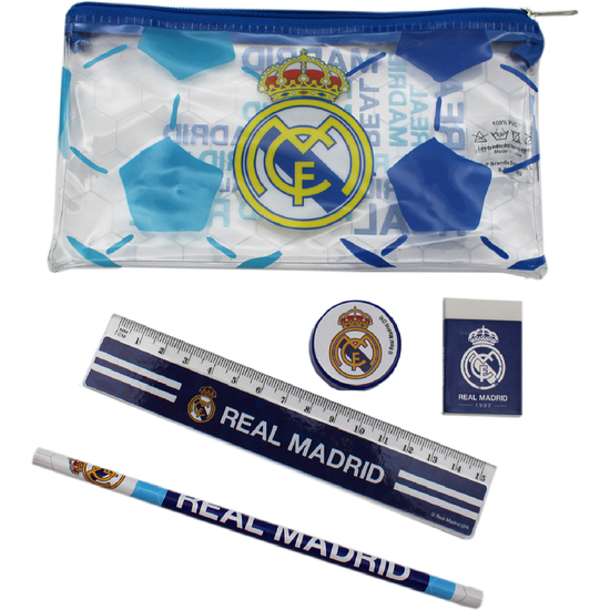 REAL MADRID PORTATODO C/ MATERIAL ESCOLAR image 2