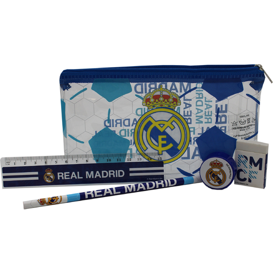 REAL MADRID PORTATODO C/ MATERIAL ESCOLAR image 3