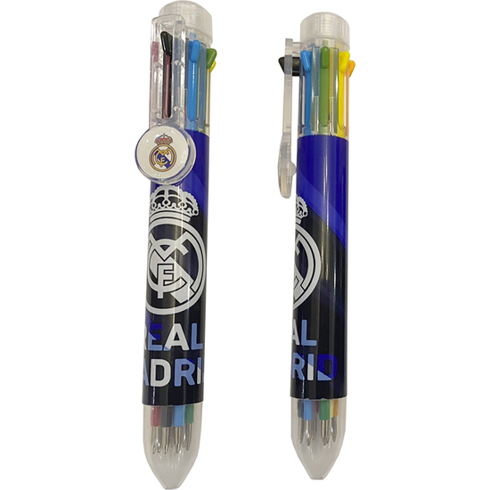 REAL MADRID BOLÍGRAFO 8 COLORES image 0