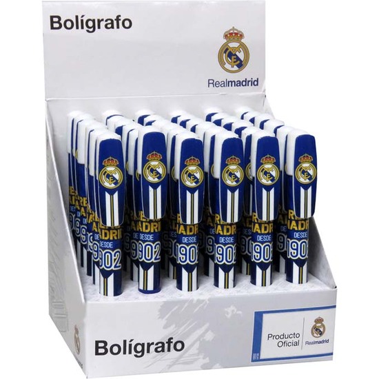 REAL MADRID  BOLÍGRAFO BASIC CON CLIP DECORADO image 1