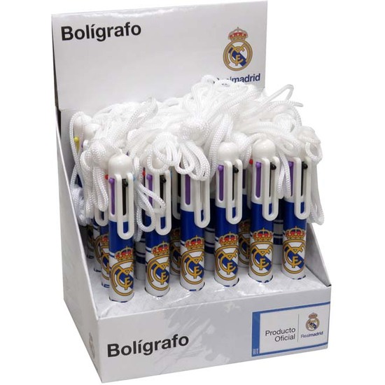 REAL MADRID  BOLÍGRAFO 6 COLORES image 1