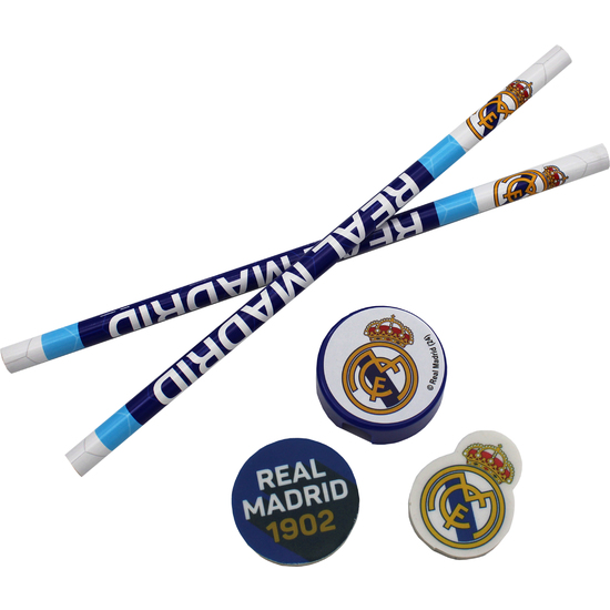 REAL MADRID SET 5 PIEZAS DE PAPELERÍA image 1