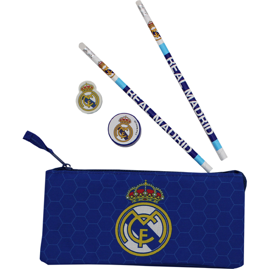 REAL MADRID SET DE PAPELERÍA PORTATODO TRIPLE image 1