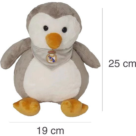 REAL MADRID  PELUCHE PINGÜINO 25CM image 2