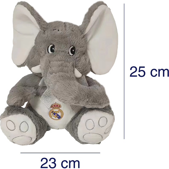 REAL MADRID  PELUCHE ELEFANTE 25CM image 3
