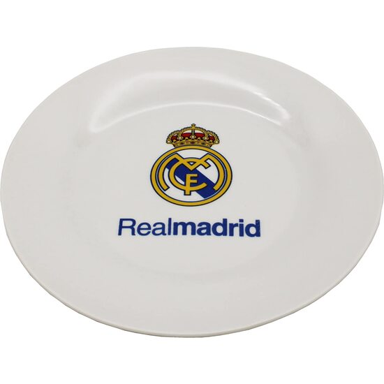 REAL MADRID PLATO DE CERÁMICA CON SOPORTE image 2