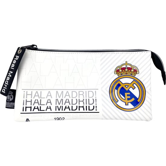 REAL MADRID  PORTATODO TRIPLE - HALA MADRID image 0