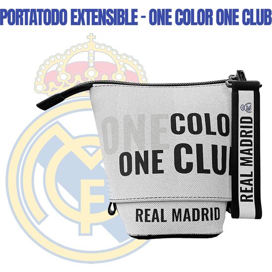 REAL MADRID  PORTATODO EXTENSIBLE -  ONE COLOR ONE CLUB image 1