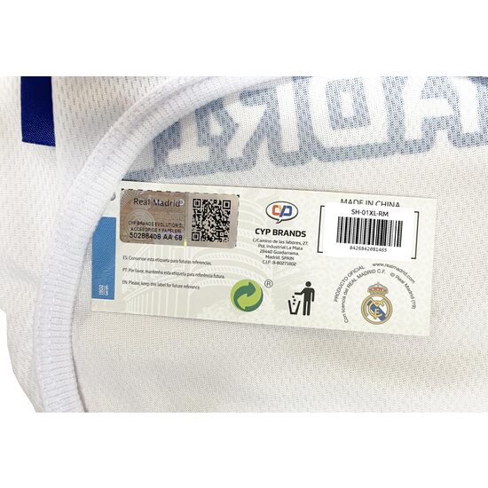 REAL MADRID CAMISETA PARA PERRO  TALLA XL image 3