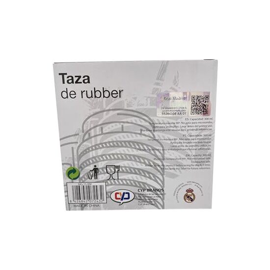 REAL MADRID TAZA RUBBER image 4