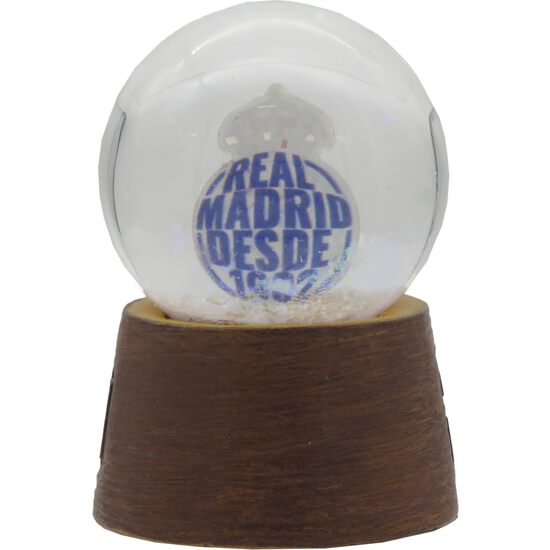 REAL MADRID BOLA DE NIEVE PEQUEÑA ESCUDO image 1