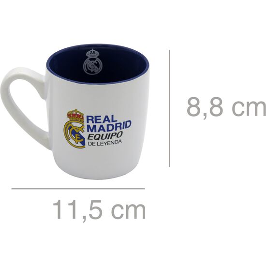 REAL MADRID TAZA BLANCA BICOLOR CAJA image 1