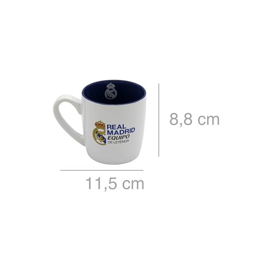 REAL MADRID TAZA BLANCA BICOLOR CAJA image 4