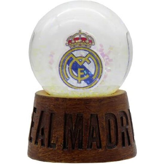 REAL MADRID BOLA DE NIEVE MEDIANA ESCUDO image 0